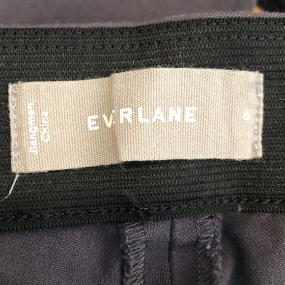 Everlane work pant in slate gray, ankle length. - Picture 2 of 4